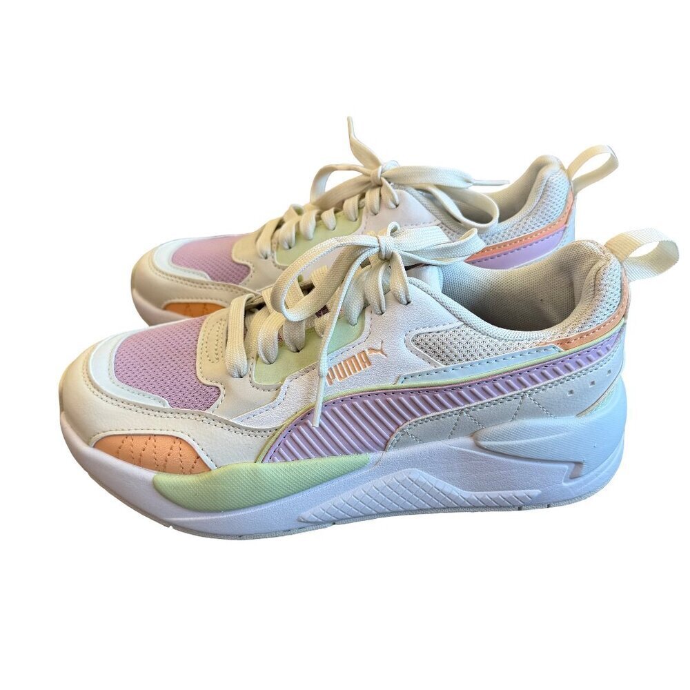 Puma X-Ray Pastel Lace Up SneakersTennis Shoes Athletic Casual Size 7 Women's